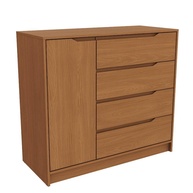 Cômoda Kappesberg R260-CN: 4 Gavetas e 1 Porta com Design Moderno - imagem 1