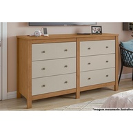 Cômoda Maggiore 6 Gavetas: Organize com Estilo! - imagem 1