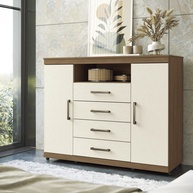 Cômoda Master 2 Portas: Organize Seu Quarto! - imagem 1