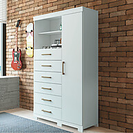 Cômoda Multiuso 6 Gavetas: Organize Já! - imagem 1