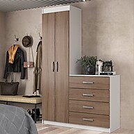 Cômoda Sapateira Larissa 4 Gavetas 2 Portas: Organize com Estilo - imagem 1