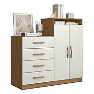 Cômoda Sapateira Londres Off White – Elegância e Espaço - imagem 1