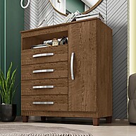 Cômoda Sapateira Malbec: Organize com Estilo! - imagem 1