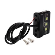 Luz de Freio LED Universal para Placa de Moto - Resistente e Compacta - imagem 2