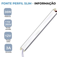Fonte Chaveada 36W Slim: Energia Eficiente e Compacta! - imagem 2