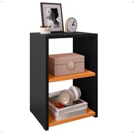 Mesa de Cabeceira Moderna com Nicho - Design Compacto e Estilo Retrô - imagem 1