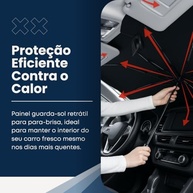 Painel Guarda-Sol UV para Para-brisa de Carro e Caminhonete: Proteção Térmica e Design Compacto - imagem 3
