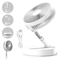 Ventilador Portátil Silencioso Dobrável 7200mAh - Compacto e Potente para Qualquer Ambiente - imagem 2