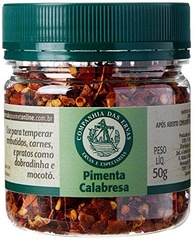Companhia das Ervas Pimenta Calabresa Companhia Das Ervas Pote Pet 50G - imagem 1