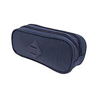 Estojo CRINKLE Azul com 2 Compartimentos - imagem 2