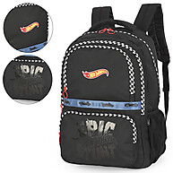 Mochila Hot Wheels Escolar 2 Compartimentos - imagem 2