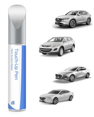 Tinta de Retoque Metálica Prata Sônica 45P - Compatível com Mazda | Reparo de Arranhões e Lascas - imagem 1