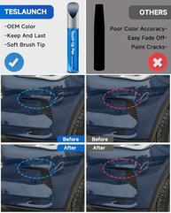 Tinta de Retoque Azul Escuro Pérola BW9 - Compatível com Infiniti | Reparo Profissional de Arranhões - imagem 3