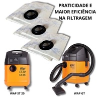 Kit 6 Sacos para Aspirador de Pó - Compatível com Electrolux, Wap ST20, GT, A20 Smart, GT2000, GT3000 (Antes de 2010) - imagem 4