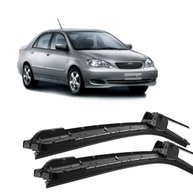 Par Palhetas Limpador Para-Brisa Silicone Compatível com Toyota Corolla 2002-2008 (Tipo Gancho) - imagem 2