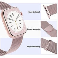 Pulseira de Metal de Malha Steezrd, Aço inoxidável, Magnética, Compatível com Apple Watch Ultra/2 Séries 10/9/8/SE/7/6/5/4/3/2/1 de 38, 40, 41, 42, 44, 45, 46, 49 mm, Unissex, 3 Unidades - imagem 4