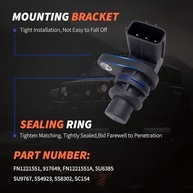 Sensor de Velocidade de Transmissão HiSport - Compatível com Mazda 2, 3, 5, 6, CX-7 e mais | Substitui FN1221551 - imagem 4
