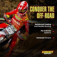 Cabo Acelerador Rápido Universal 2 Tempos para Motocicletas de Competição - imagem 3