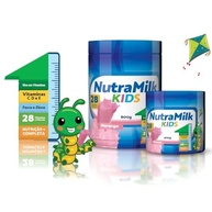 NutraMilk Kids Complemento Alimentar Infantil 400g - 28 Vitaminas e Minerais (Morango) - imagem 4