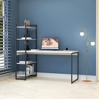 Escrivaninha com Estante Alta 1,50m - Design Moderno e Funcionalidade Completa - imagem 3