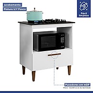Balcão Cooktop Eliz: Cozinha Completa! - imagem 2