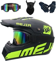 Capacete Infantil Motocross e Bicicleta BMX - Proteção Completa para Aventuras Offroad - imagem 1