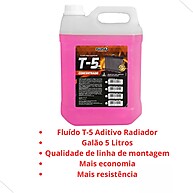 Aditivo Radiador Rosa T5 5L Radnaq: Proteção Completa - imagem 2