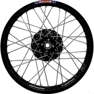 Kit Roda Completa Bros 125/150/160 Alumínio Preto - Raio Inox e Cubo + Rolamentos/Espelhos - imagem 3