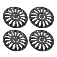 Acouto 14 Polish Look de Proteção Completa Ajuste Universal Snap No Aro de Roda R14 Capas Cubos, Criados de Abdominais Premium, Dimensionados para Qualquer Roda de 14 Polegadas, Não - imagem 4