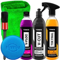 Kit Estética Automotiva Vonixx V-Cut V-Floc Tok Final: Brilho e Proteção Completa - imagem 2