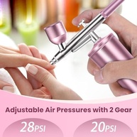 Aerógrafo Sem Fio Portátil: Kit Completo para Maquiagem, Arte de Unhas, Bolos e Mais! - imagem 5