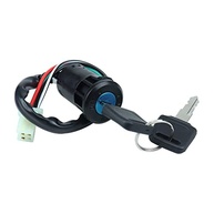 Kit Chave de Ignição 4 Pinos para Moto/Quadriciclo Chinês 50cc-250cc | Completo com 2 Chaves - imagem 4