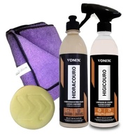 Kit Completo Vonixx: Limpeza e Hidratação Profissional para Couro - Hidracouro, Higicouro, Flanela e Aplicador - imagem 2