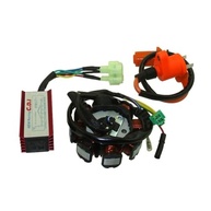 Kit Completo: Estator Magneto 8 Polos, Bobina Ignição e CDI AC para Motores GY6 125cc/150cc (ATV, Go Kart, Moped, Scooter) - imagem 5