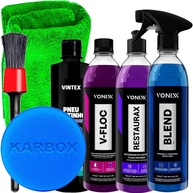 Kit Completo Vonixx & Vintex: Limpeza e Brilho Impecável para Seu Carro - imagem 1