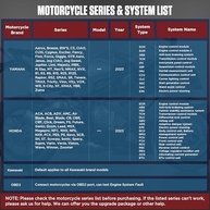 Scanner OBD2 para Motos: Diagnóstico Completo Yamaha, Honda, Kawasaki e Mais! - imagem 3