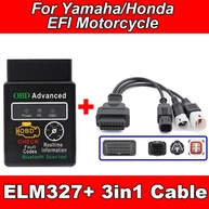 Scanner Automotivo OBD2 Bluetooth Elm327 V1.5: Diagnóstico Completo para Yamaha, Honda e Mais! - imagem 3