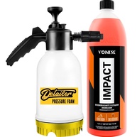 Kit Pulverizador Manual + Snow Foam Detailer 2L + Impact 1,5L Vonixx - Completo para Limpeza Automotiva - imagem 1
