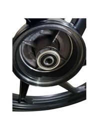 Roda de Liga Leve 6 Palitos Honda CG 125 Fan 2009-2012 (Freio a Lona) - Par Completo - imagem 4
