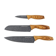 Facas Hamilton Beach Grey Stone: Jogo Completo! - imagem 2