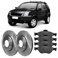 Pastilha e Disco Freio EcoSport 2003-2009: Kit Completo - imagem 2