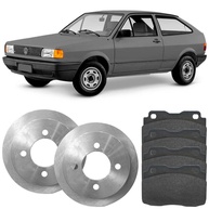 Pastilha e Disco de Freio Gol G1 94-95: Kit Completo - imagem 2