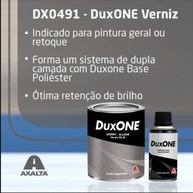 Tinta Preto Ninja 95/06 + Verniz Duxone: Kit Completo - imagem 2