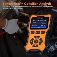 Testador de Bateria Automotiva 12V/24V LOERUMG HBCZ007: Diagnóstico Digital Completo - imagem 5