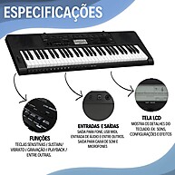 Casio CTK-3500: Teclado Musical Completo - imagem 2