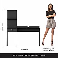 Escrivaninha Industrial Tróia: Seu Home Office Completo - imagem 2