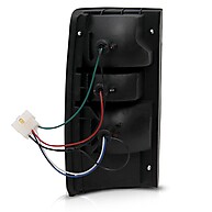 Lanterna Traseira Hilux SRV 02-04 Tricolor: Par Completo - imagem 2