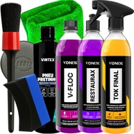 Kit Completo Detalhamento Automotivo Vonixx, Vintex e Karbox: Brilho e Proteção Profissional - imagem 1