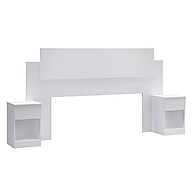 Cabeceira Casal Garnet + 2 Criados: Seu Quarto Completo! - imagem 2