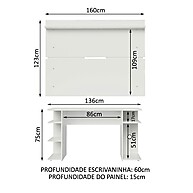 Mesa Gamer + Painel TV 65” Madesa: Seu Setup Completo! - imagem 2